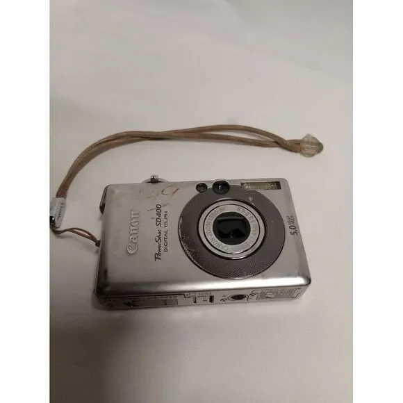 Canon PowerShot Digital ELPH SD400 Digital Camera No ChargerUNTESTED